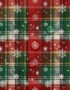 Tecido Nylon Impermeável Tartan Flocos de Neve