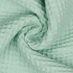 Tecido Waffle - Verde Menta - Image 3