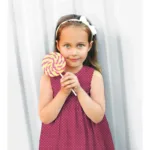 Popeline Pintas - Rosa Velho - Image 5