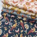 Popeline Bird - Salmão