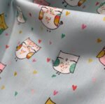 Mocho Popelín con Purpurina - Verde Agua - Image 3