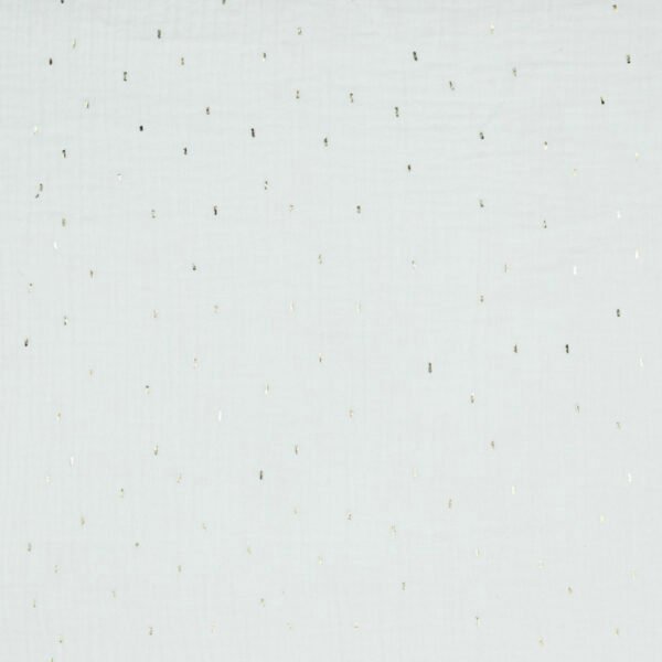 Gaze Dupla Foil Gold - Branco