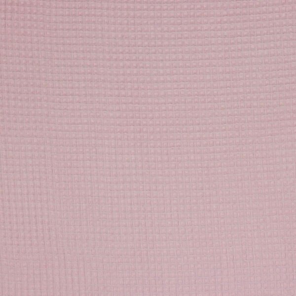 Tecido Waffle - Rosa Velho