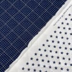 Acolchoado Pinta / Estrelas - Azul Marinho