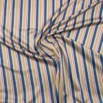 Seda Crepe - Riscas - Amarelo