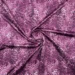 Seda Crepe - Animal - Lilás