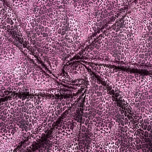 Seda Crepe - Animal - Lilás