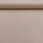 Fustão - Corações - Bege