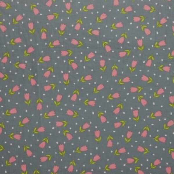 Bombazine Tulipa - Cinzento