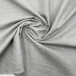 Bordado Inglês - Cinzento