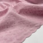 Bordado Inglês - Rosa Claro