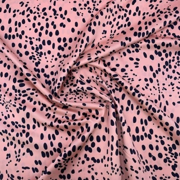 Seda Crepe - Bolas Variadas - Camel