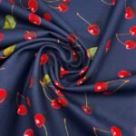 Canvas Digital Cerejas - Azul