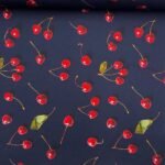 Canvas Digital Cerejas - Azul