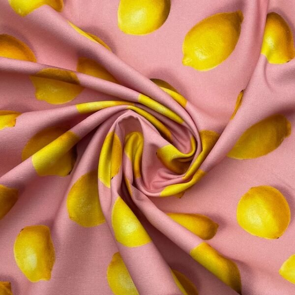 Canvas Digital Limões - Rosa