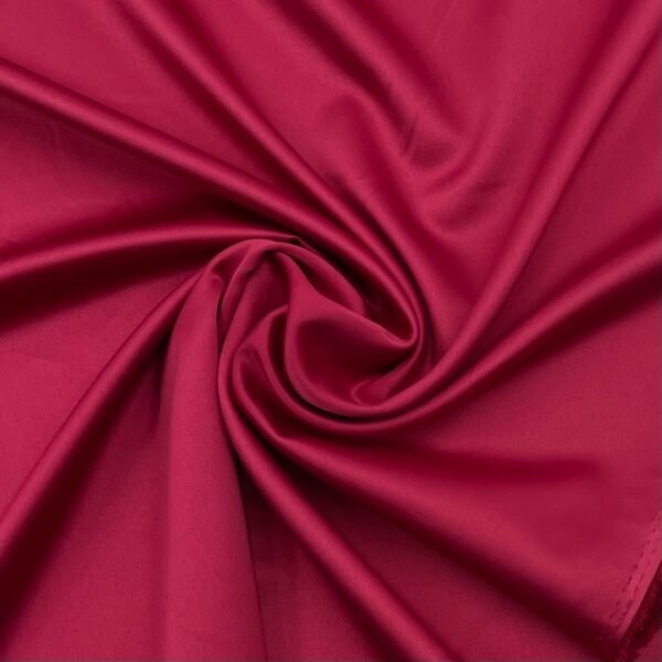 Cetim c/ Lycra - Cereja