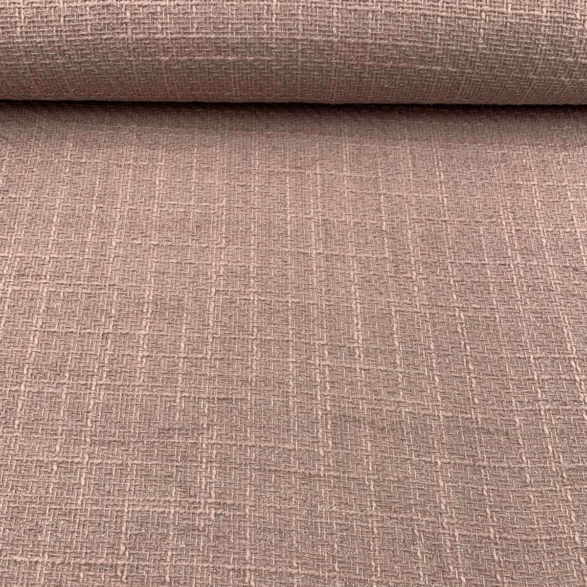 Pattern Rosa Chanel Chanel c/ Brilho - Rosa Velho - Violet Fabrics