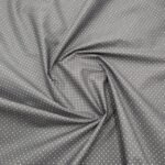 Popeline Resinada Pintas - Cinzento