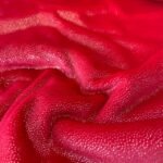 Coralina Estampada Glitter Pintas - Vermelho