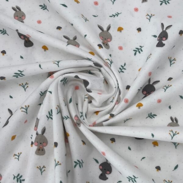 Flanela Rabbit - Branco