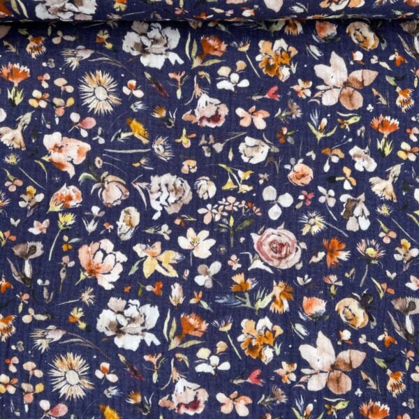 Gaze Dulpa Flowers Digital - Azul