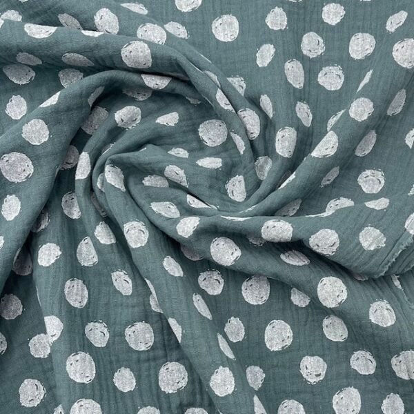 Gaze Dulpa Dots - Cinzento