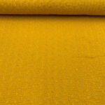 Gaze Dupla Bordado Inglês - Amarelo