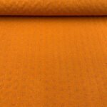 Gaze Dupla Bordado Inglês - Tijolo