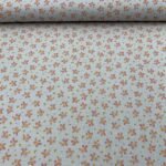 Gaze Dupla Floral - Rosa Bebé