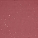 Gaze Dupla Foil Gold - Mauve