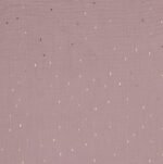 Gaze Dupla Foil Gold - Rosa