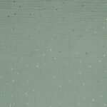 Gaze Dupla Foil Gold - Verde Menta