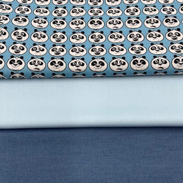 Conj. 3 Tecidos 1,50mt x 1,50mt cada