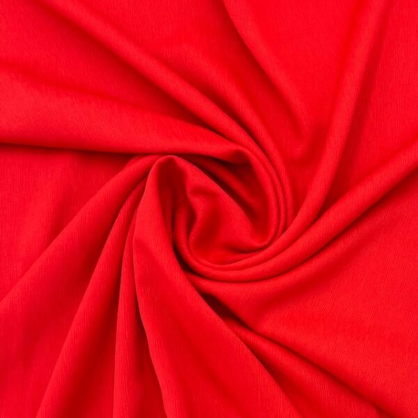 Crepe Riscado - Vermelho