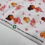 Jersey Orgânico Digital Bailarinas - Branco