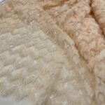 Renda Sequin Mesh - Bege