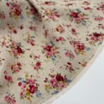 Linho Estampado - Rose