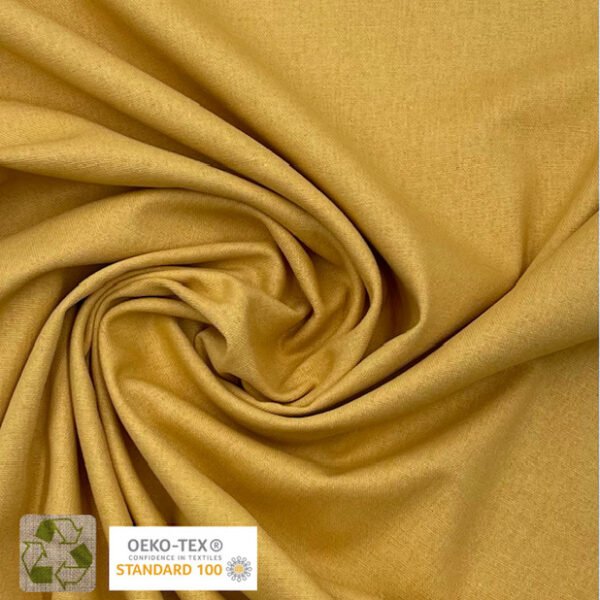 Linho Mistura Reciclado - Amarelo Torrado