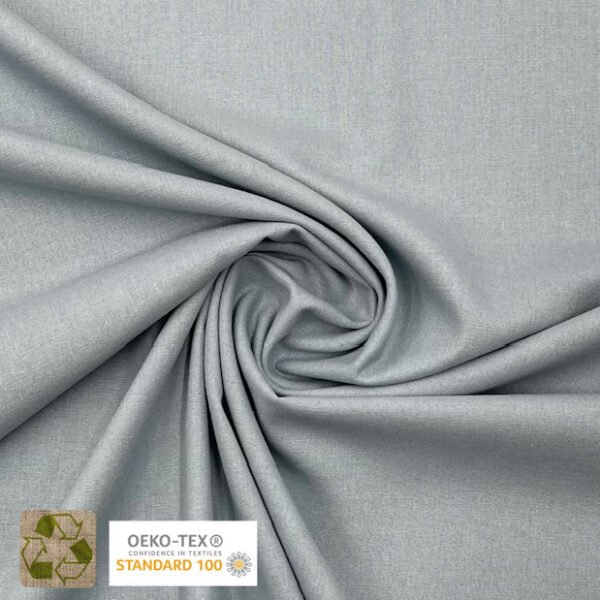 Linho Mistura Reciclado - Azul Claro