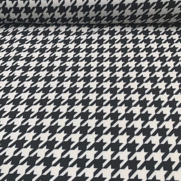 Lycra Estampada - Preto