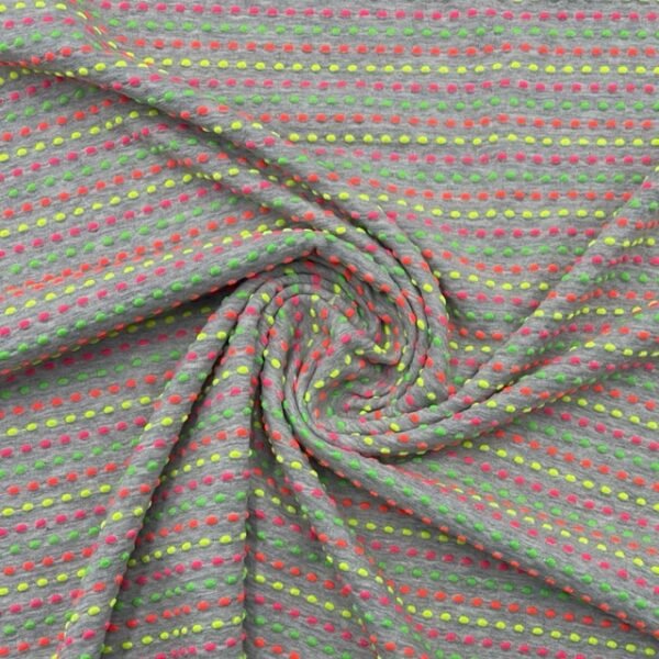 Jersey Neon Pintas - Cinzento