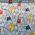 Malha Laminada - Azul