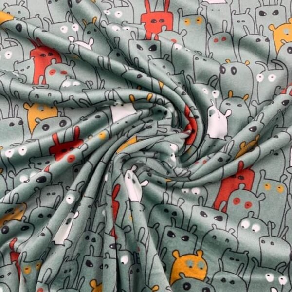 Malha Laminada - Verde