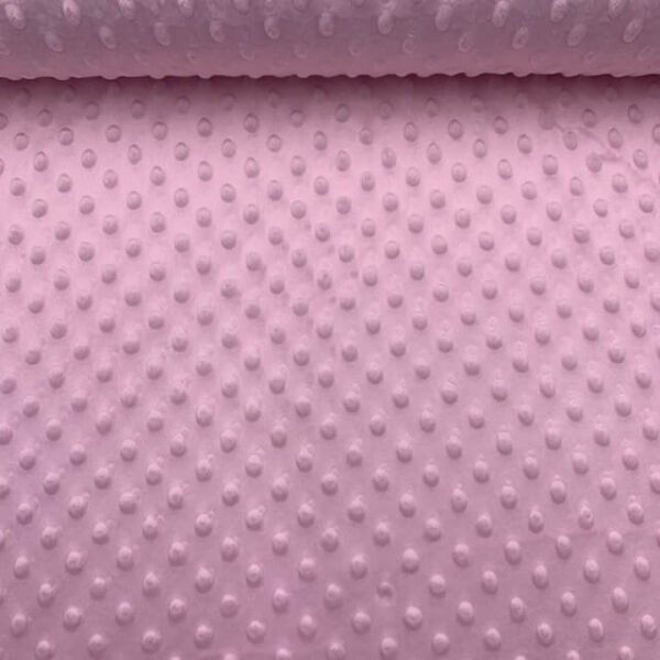 Malha Minky - Rosa Claro