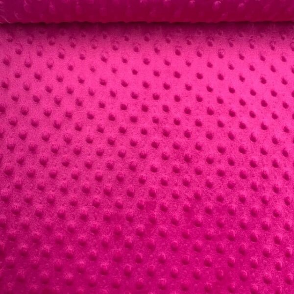 Malha Minky - Rosa Fuxia