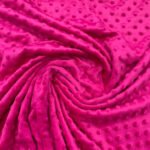Malha Minky - Rosa Fuxia