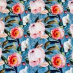 Micado Sarjado Paint Flower - Azul