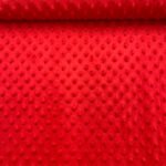 Malha Minky - Vermelho