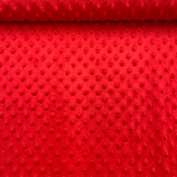 Malha Minky - Vermelho