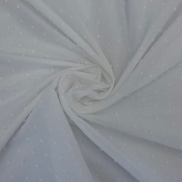 Plumeti Bordado Barra - Off White